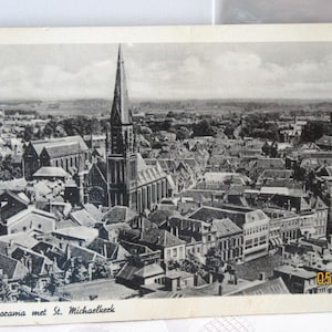 Carte postale 1946 Zwolle, Pays-Bas
