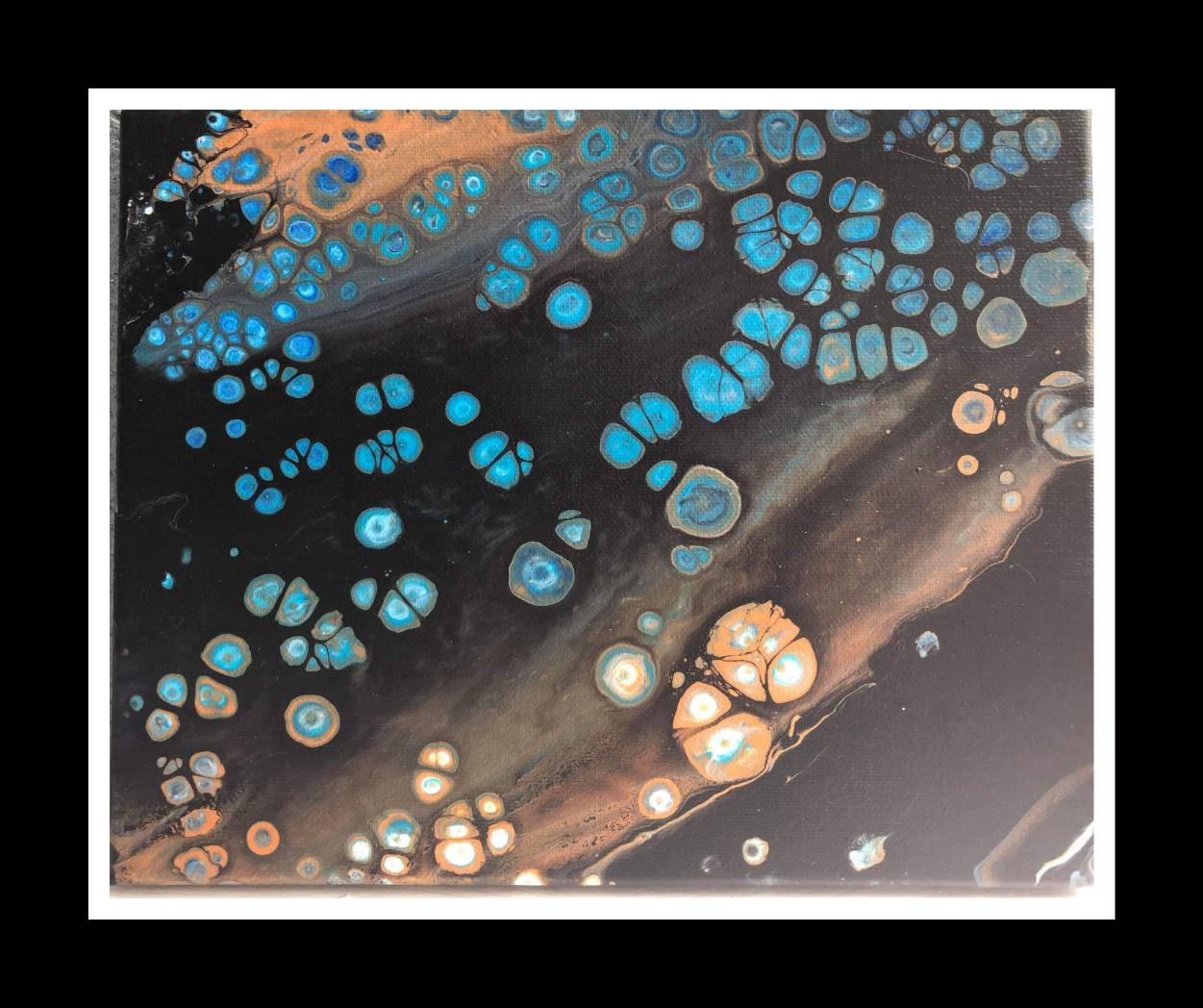 Tableau Acrylique Pouring