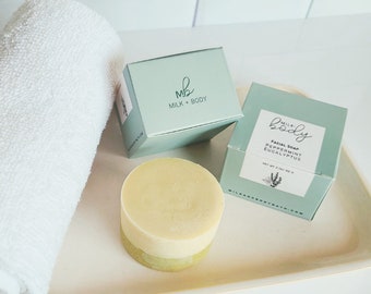 Peppermint Eucalyptus Goat Milk Facial Soap