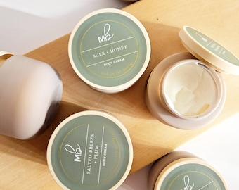 Goat Milk + Tallow Body Cream | Natural Body Moisturizer (8oz)