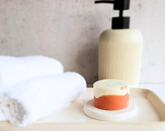 Rosewater Goat Milk Facial Soap