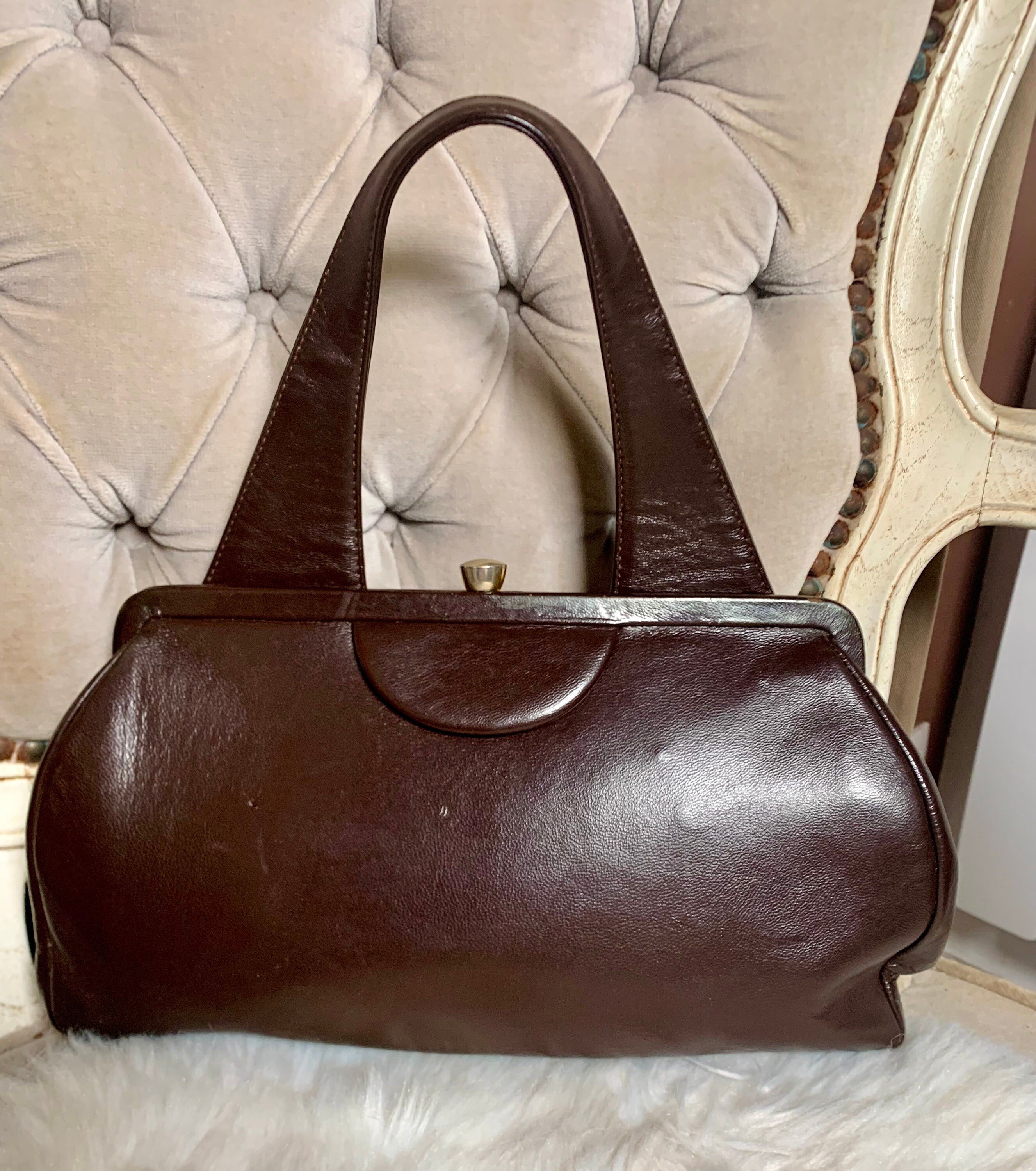 Myra Vintage Cottagecore Leather & Hairon Bag – Twisted T Western & More
