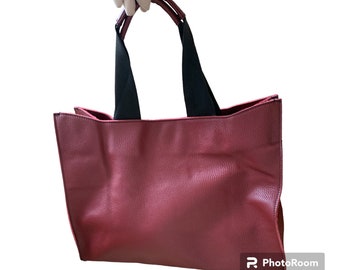 Sac cabas cuir