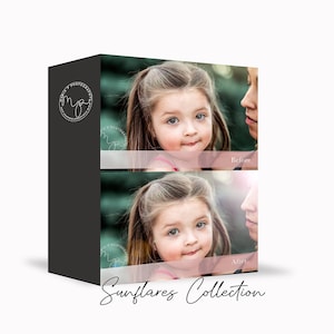 May include: Before and after image showing the effect of a sunflare filter on a photo of a young girl. The image on the left shows the original photo, while the image on the right shows the photo with the sunflare filter applied. The text "Before" and "After" is visible on the image.