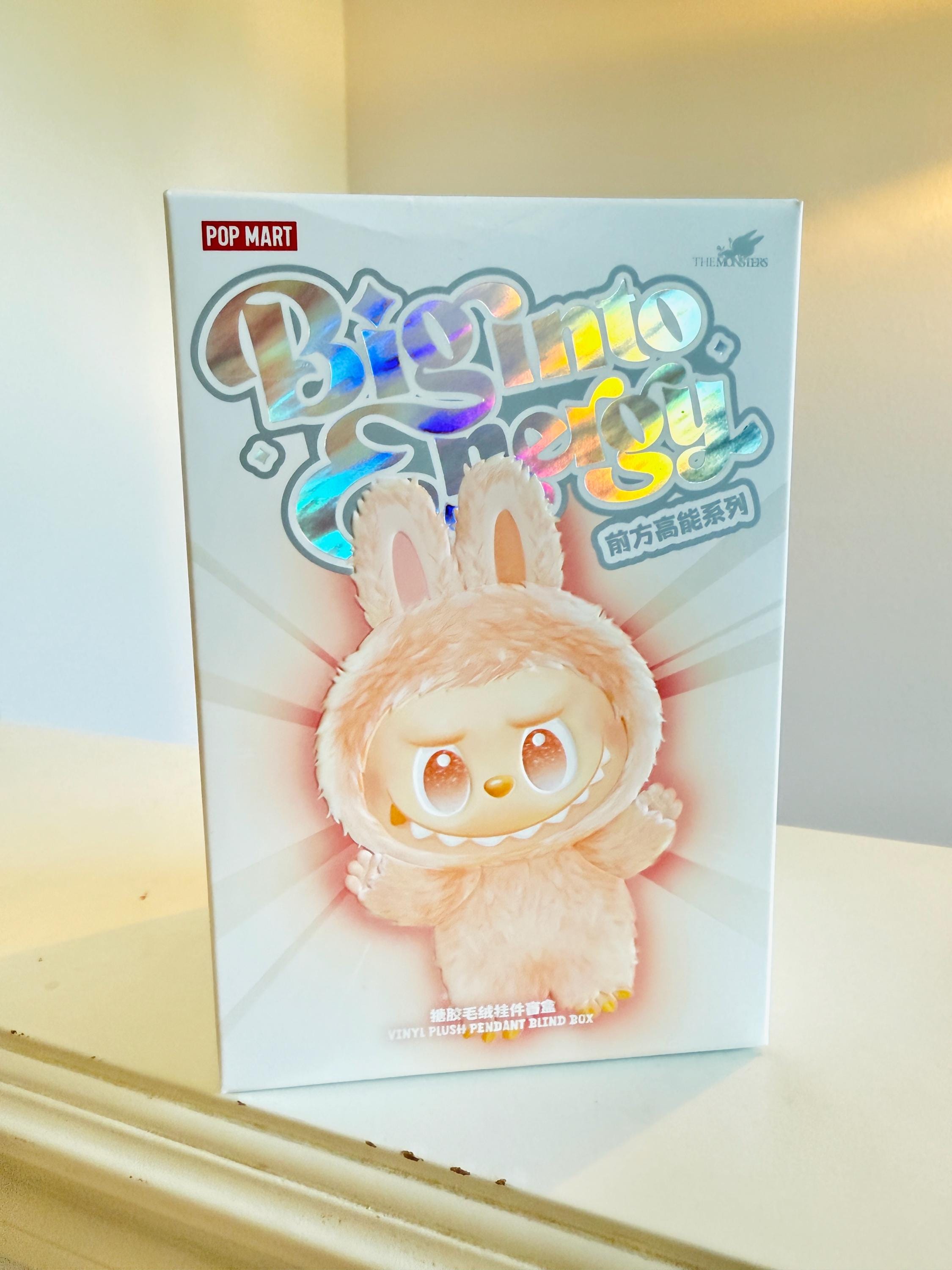 100% Authentic V3 Big Into Energy Labubu – Pop Mart Blind