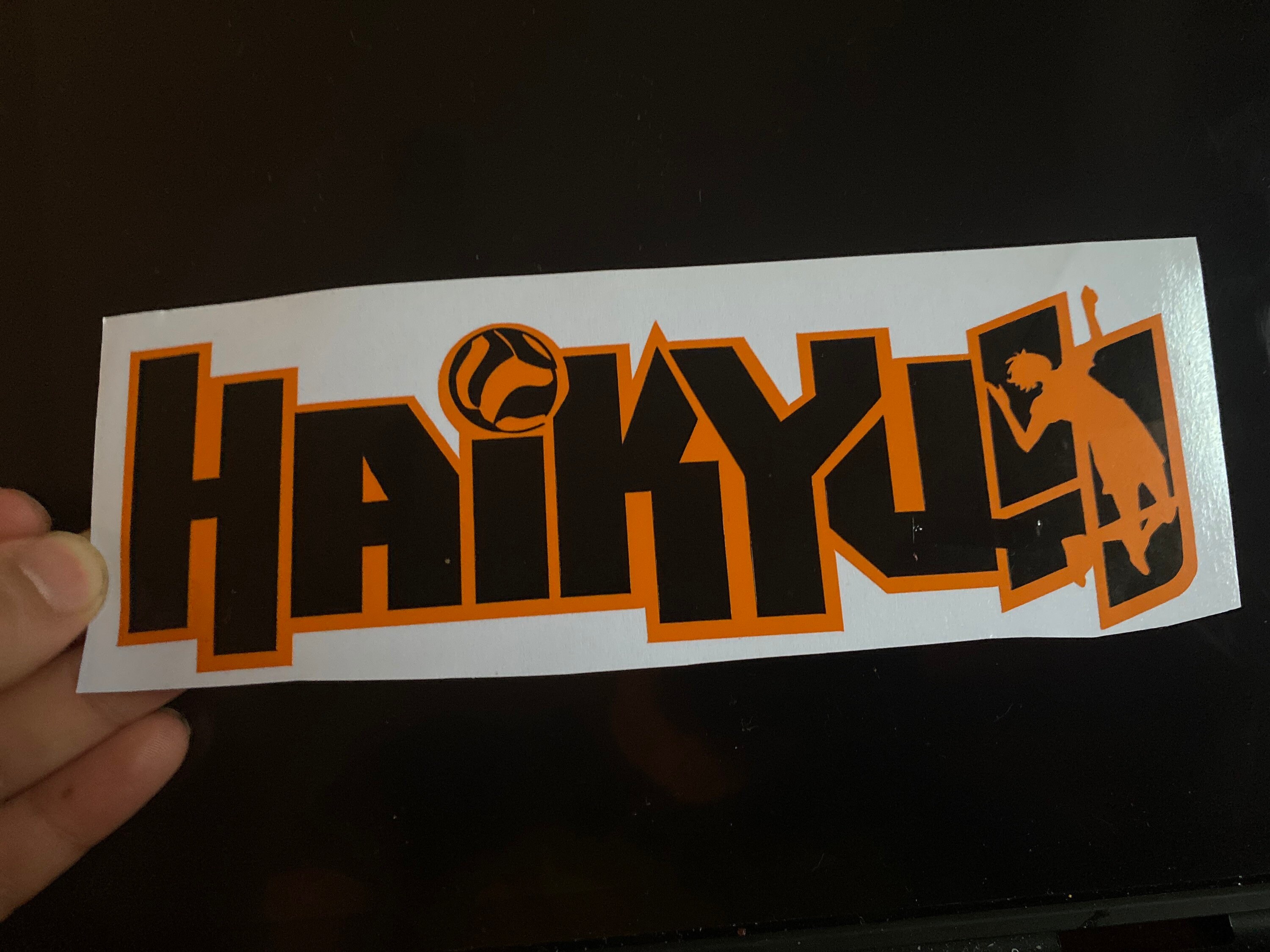 Haikyuu logo decal Etsy