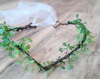 Couronne nordique de Viking Elven Tiara Woodland Couronne de mariage