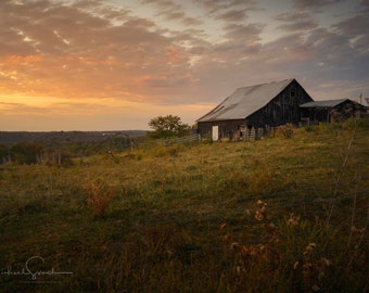 Kentucky barn, Rural Kentucky, Kentucky fine art print