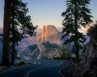 The road to Half Dome, Yosemite, California, Nevada