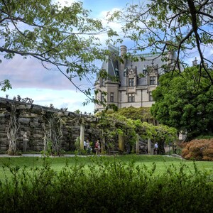 The Biltmore House, side view Ashville, North Carolina