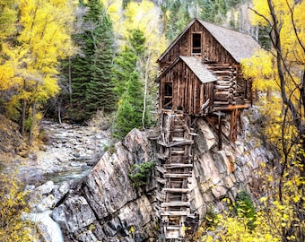 Crystal Mill in Crystal , Colorado