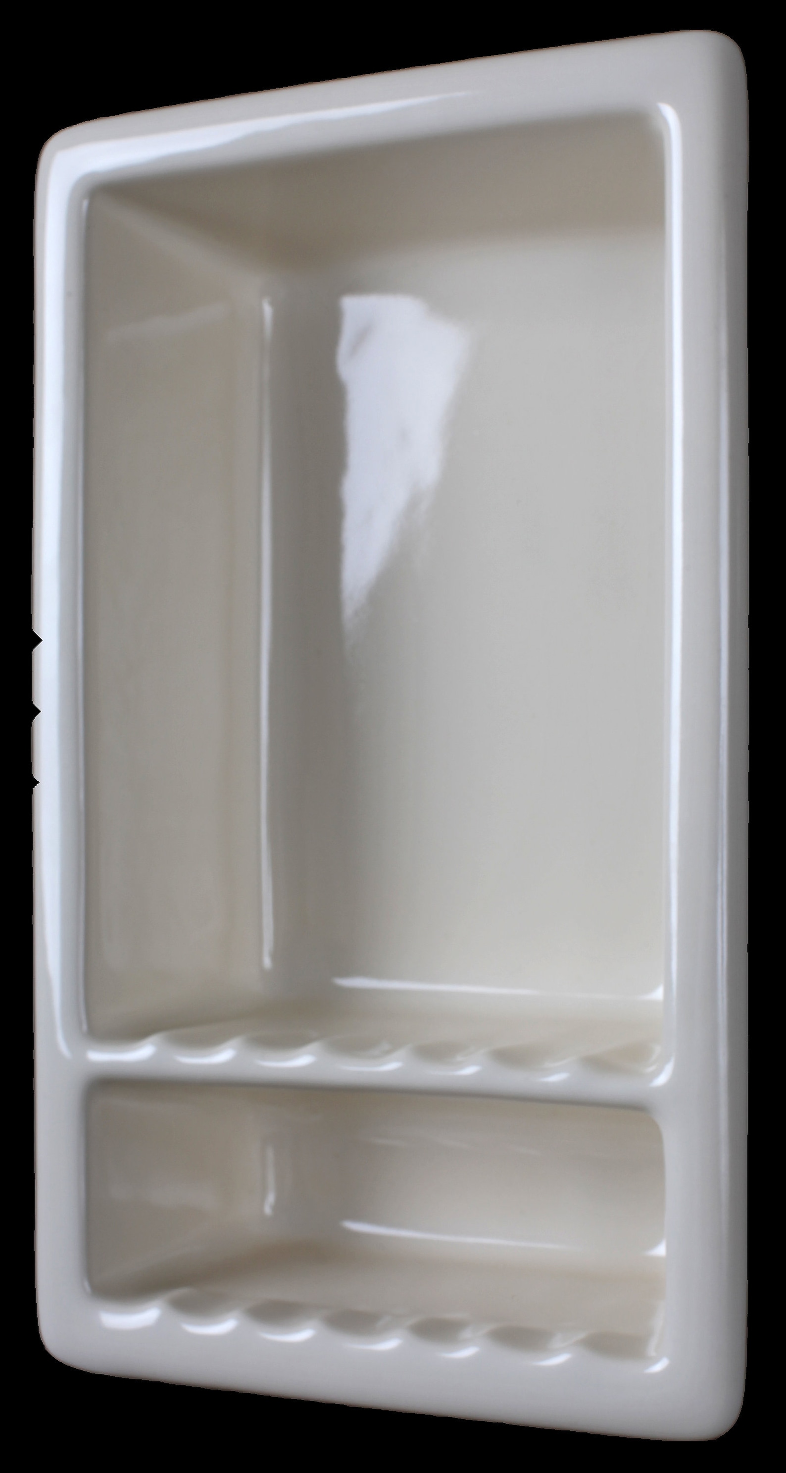 Large 2 Compartment Bathroom Ceramic Shower Shelf Sanitary Etsy