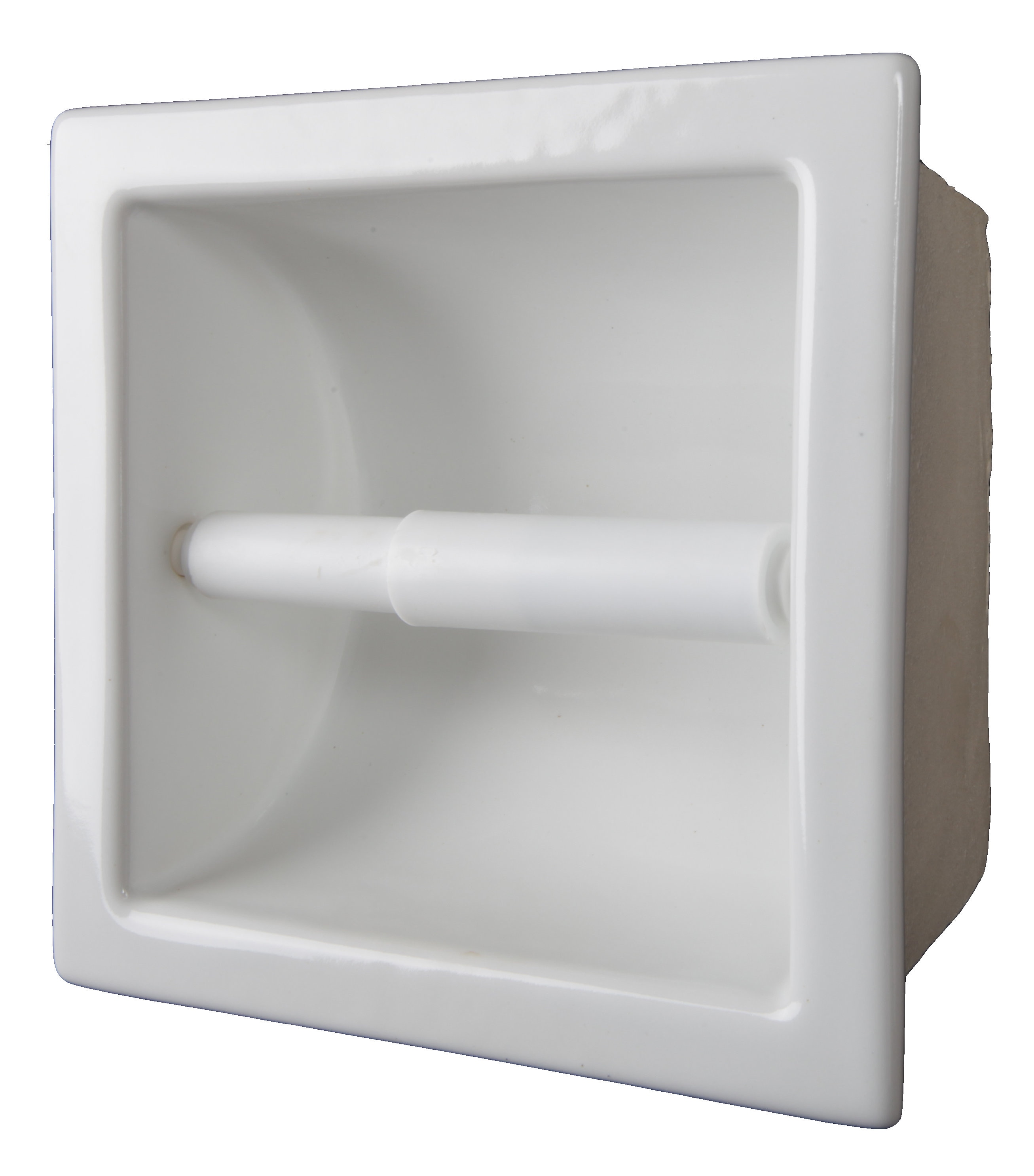 Recessed Wall Cabinet for Toilet Paper Storage - Sawdust Girl®