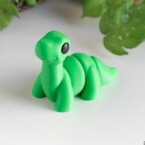 Baby Brontosaurus 3D Printed