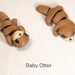 Baby Otter 3D Printed