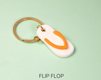 Flip Flop Keychain 3D Printed
