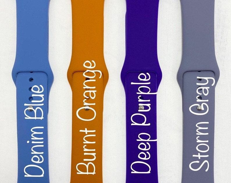 Nurse Laser Engraved Smartwatch Bands Etsy