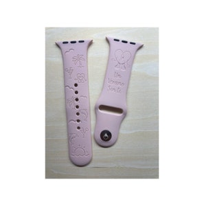 Bad Bunny Engraved SmartWatch Bands