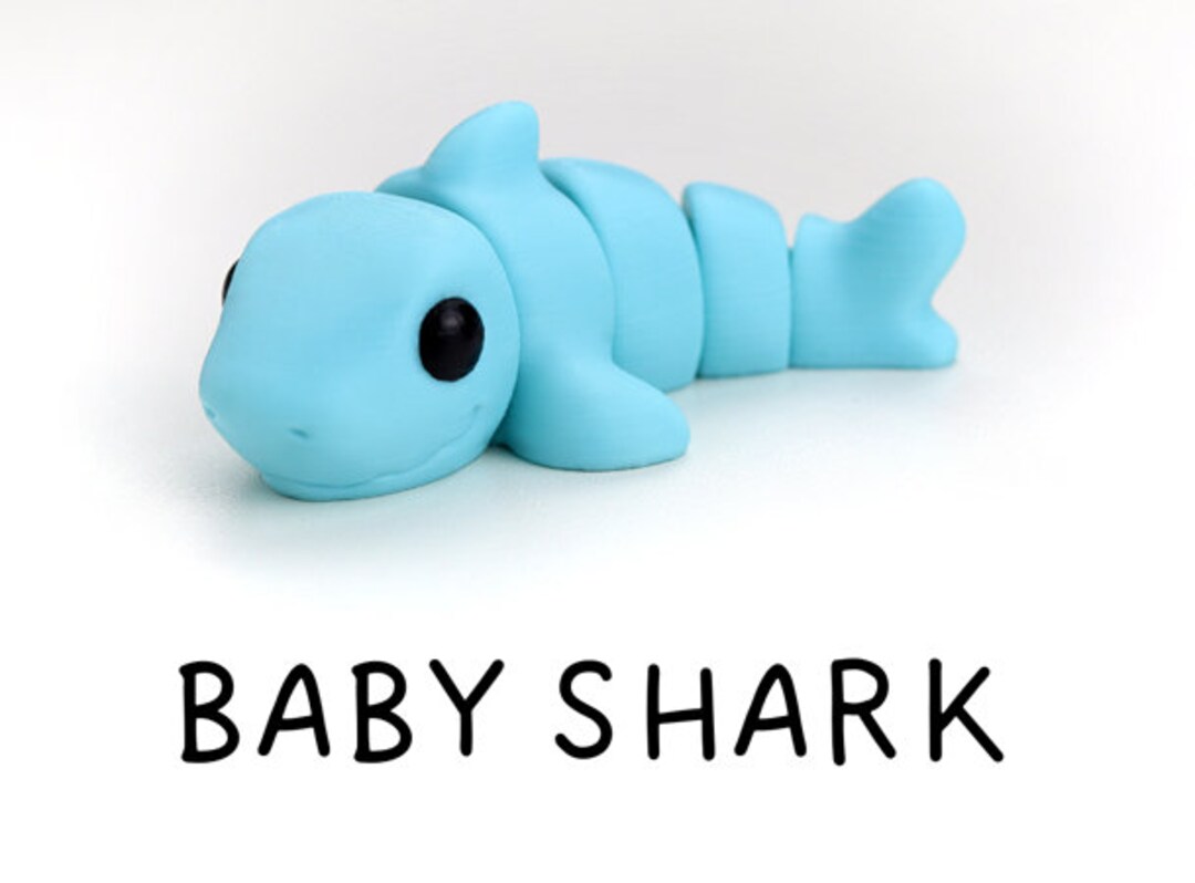 Baby Shark 3D Printed - Etsy