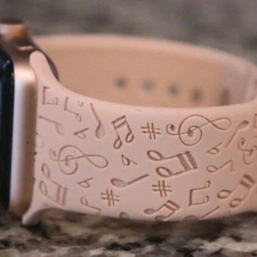 Stars Laser Engraved Smartwatch Bands Etsy