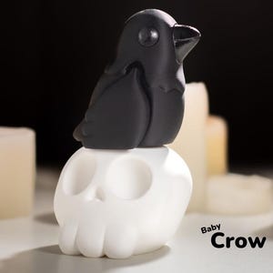Baby Crow 3D Printed
