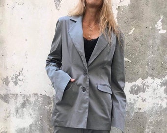 Women Fashion Blazer, Designer Jacket, Formal Blazer, Casual Top, Office Suit, Structured Blazer, Casual Suit, ConceptBG