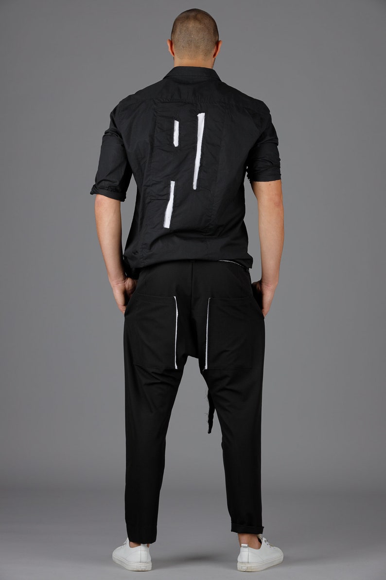 Designer Men/'s Pants Casual Men Fashion Men Pants Black Pants