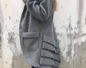 Women Fashion Blazer, Short Coat , Office Jacket, Long Sleeves Jacket, Fashion Outerwear Jacket, ConceptBG