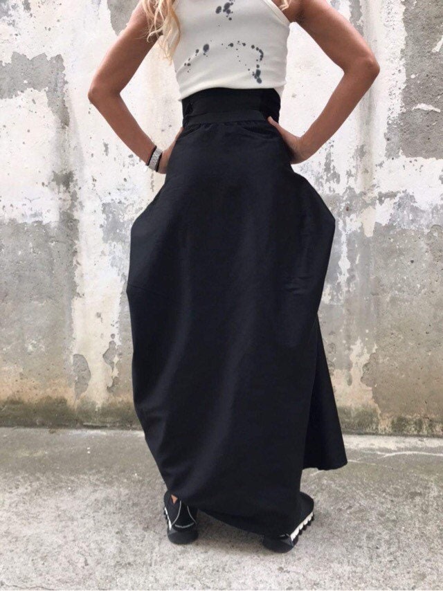 Asymmetric Long Skirt Women Designer Skirt Floor Length - Etsy