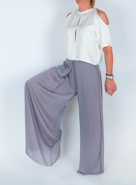 Buy Women Pants, Wide-leg Trousers, Long Trousers, Fashion Costume, Party  Pants, Cocktail Trousers, Conceptbg Online in India 