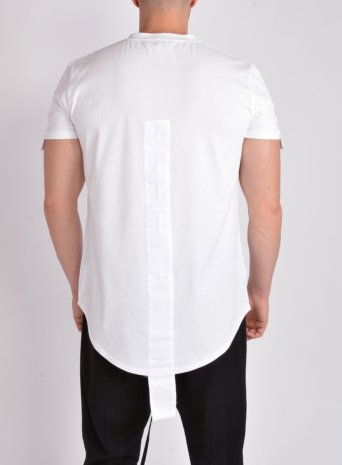 Designer Men's T-shirt White T-shirt Casual Men T-shirt - Etsy UK