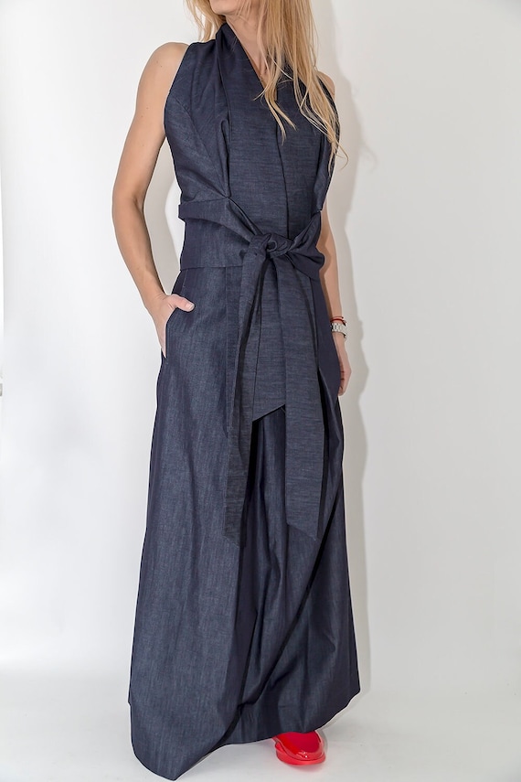 chinese dress ladies American Denim Vest – Hazel and Bleu Boutique