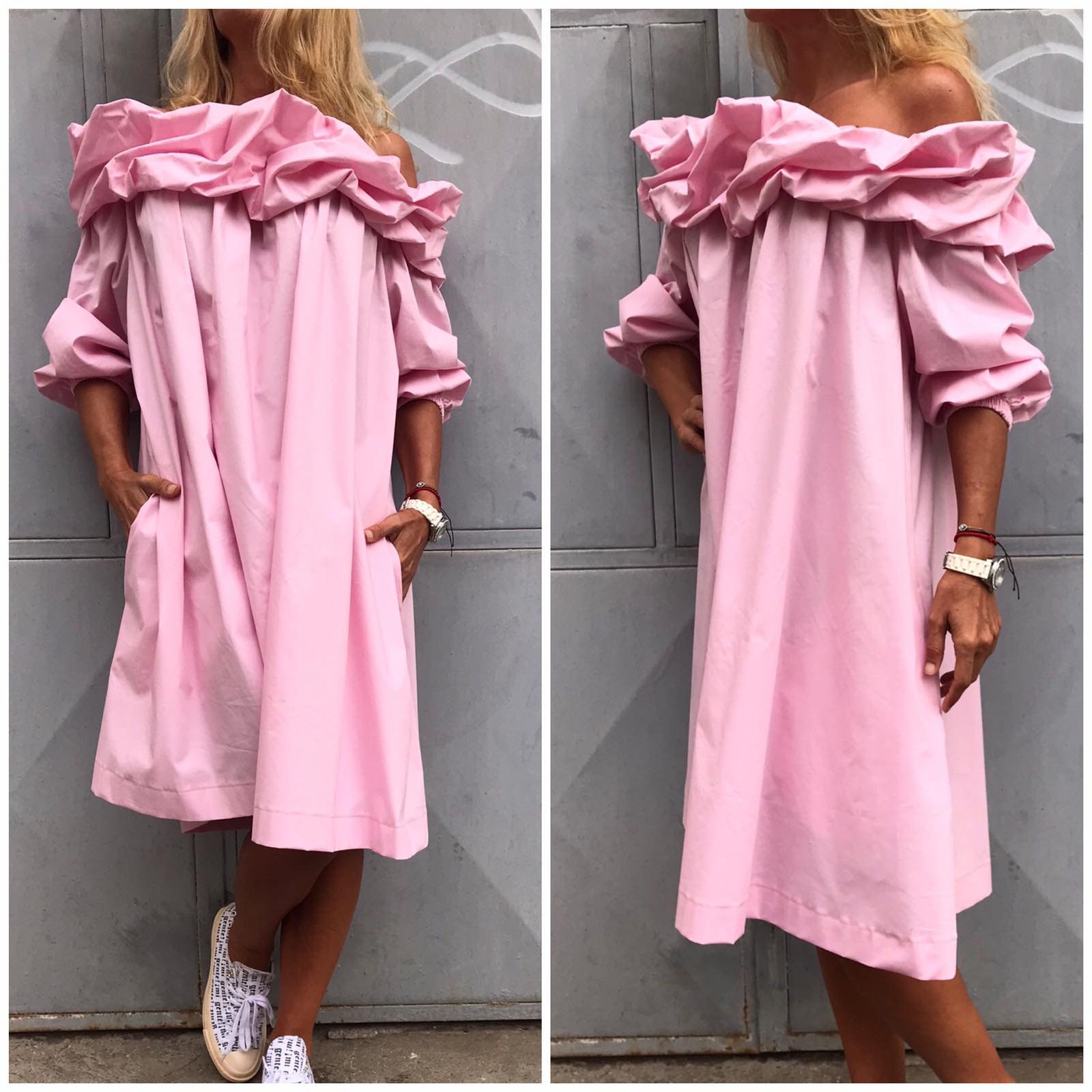 Handmade Dress Fashion Dress Long Dress Loose Dress Casual Etsy