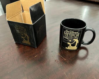 FANTASIA 50 WALT DISNEY mug, Art Deco Print, 1940-1990