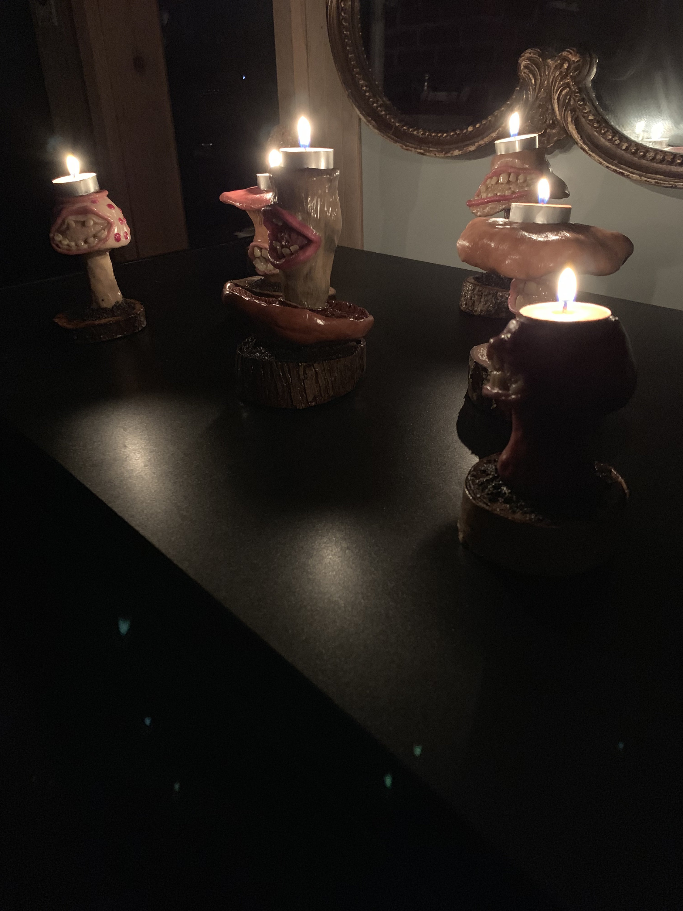 Mushroom Sculpture, Candle Holder jerry Etsy New Zealand