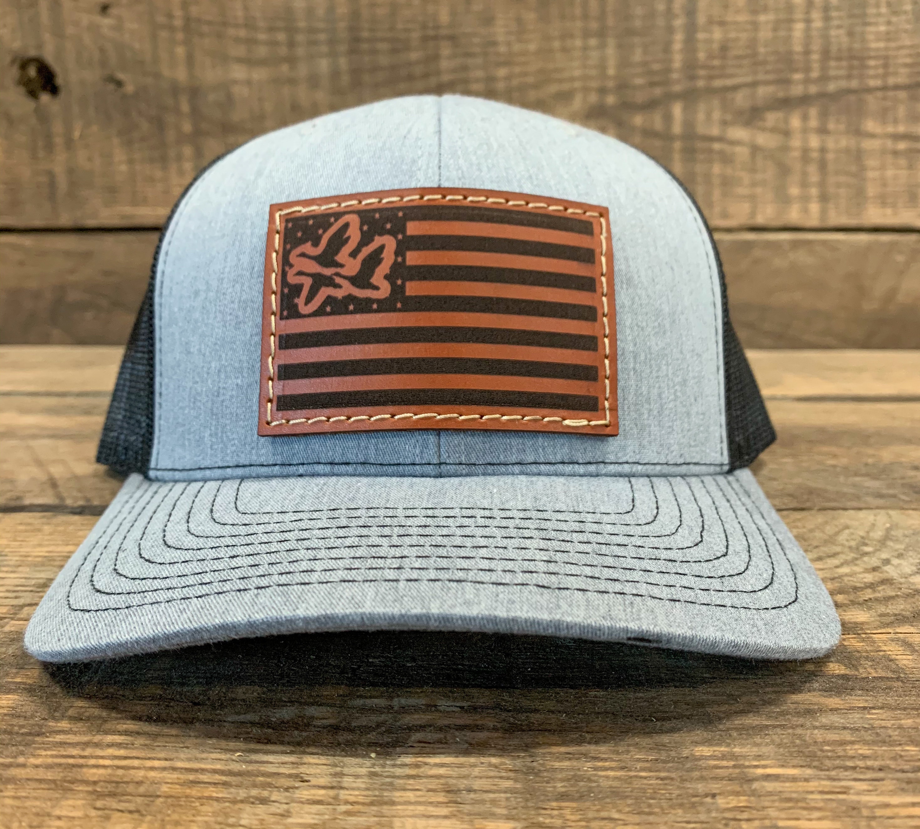 American Goose Hunter - Leather Patch Hat | Waterfowl
