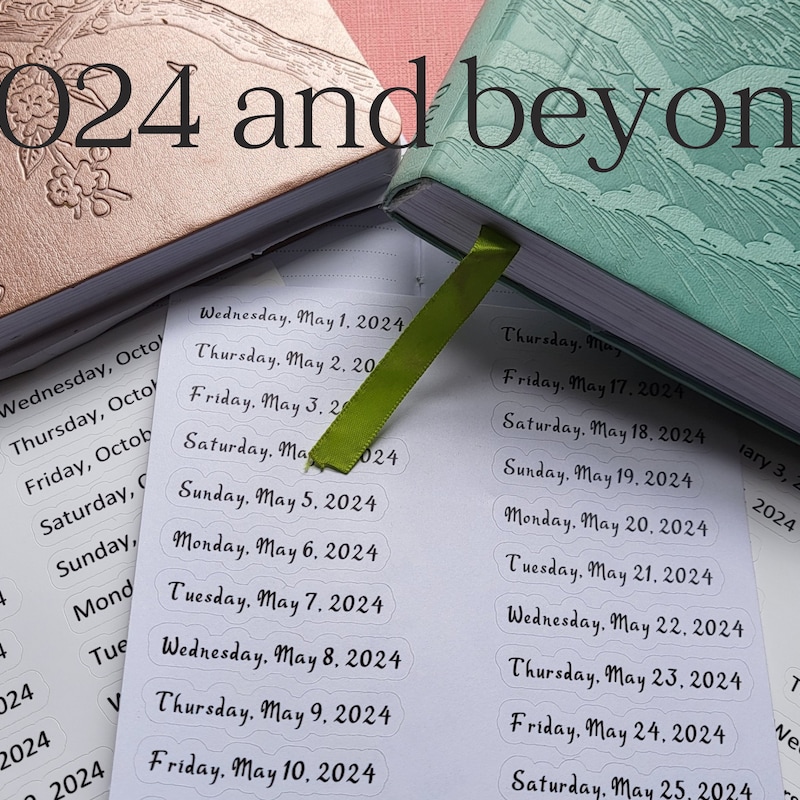 Date Stickers - Etsy