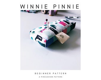 The Winnie Pinnie Pincushion Pattern, PDF Digital Sewing Pattern