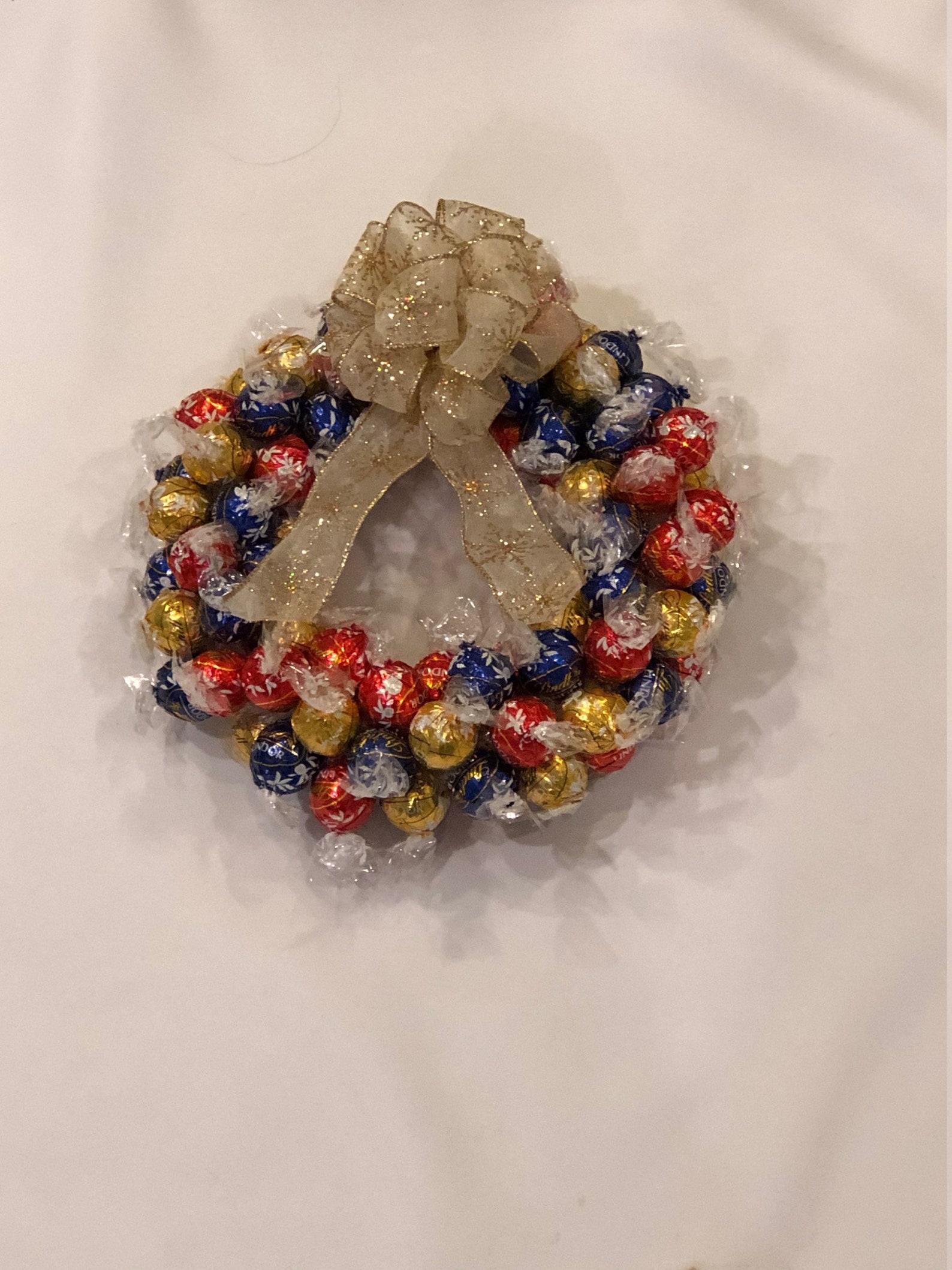 Chocolate Wreath Lindt Lindor Truffles Etsy