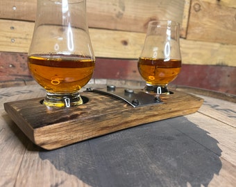 Hand crafted dual Glencairn holder