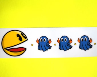 Rache der Geister Pac Man Sticker