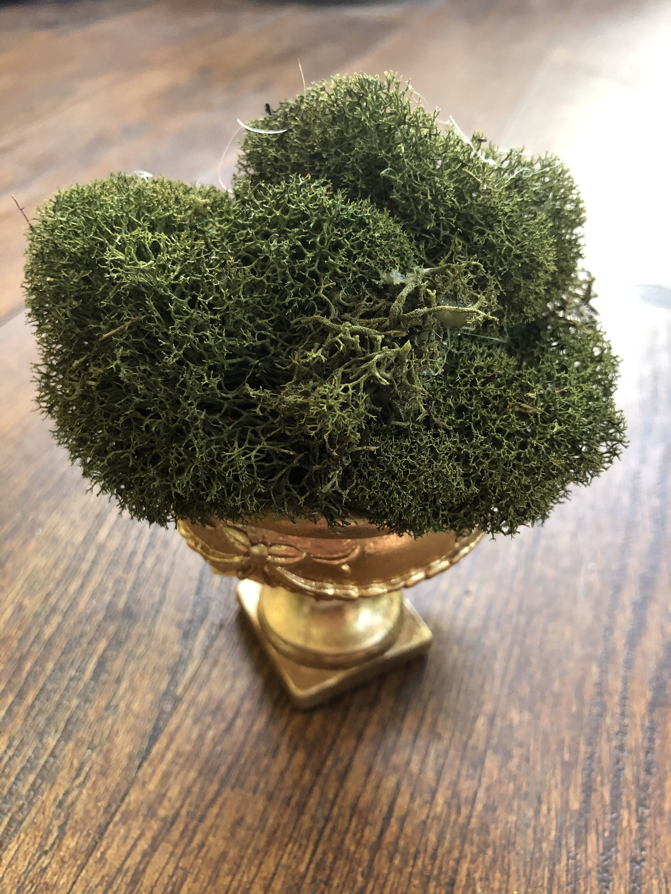 Decorative Artificial Dried Moss Balls with Vine – Floral Supplies
