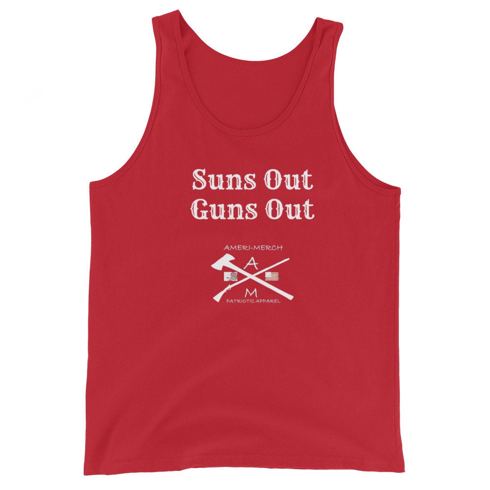 Suns Out Guns Out Unisex Tank Top Etsy