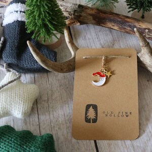 Goodnight Santa! - Stitch Marker - Knitting/Crochet
