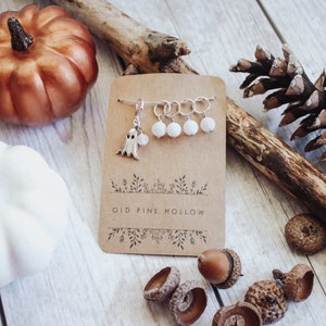 The Ghost Parade - Stitch Marker - Progress Keeper -