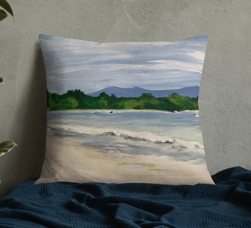 Jamaica Pillow Negril Jamaica Jamaican Art Jamaica Beach Etsy UK