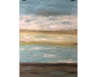 Strand Kunstdruck, moderner Druck, abstrakter Kunstdruck, abstrakter Ozean Druck, Strand Kunstdruck, StrandKunstdruck, Wohnkultur, Strand Deko, Strandkunst
