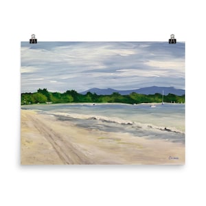 negril jamaica, negril, jamaica, jamaican art, jamaican print, jamaica beach, beach print, beach decor, beach art, beach artwork