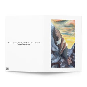 carte de voeux, carte de guérison, carte de deuil, respiration, détente, lâcher-prise, cadeaux de relaxation, cadeaux de méditation, cadeaux de détente