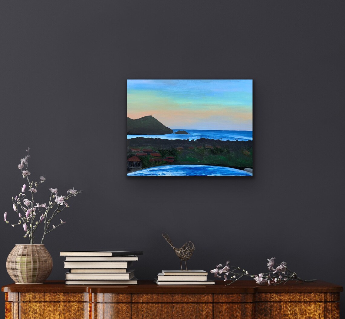 Costa rica art costa rica wall art ocean wall art beach Etsy